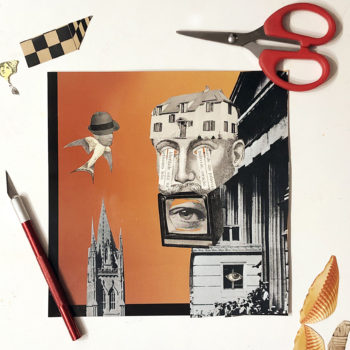 Vocábulos oculares - Colagem