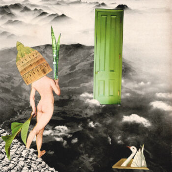 A Parábola do Limiar Infinito - Colagem